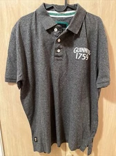 NEW NWT Guinness Storehouse 1759 Beer Polo Shirt Medium Gray Men's Polo Shirt