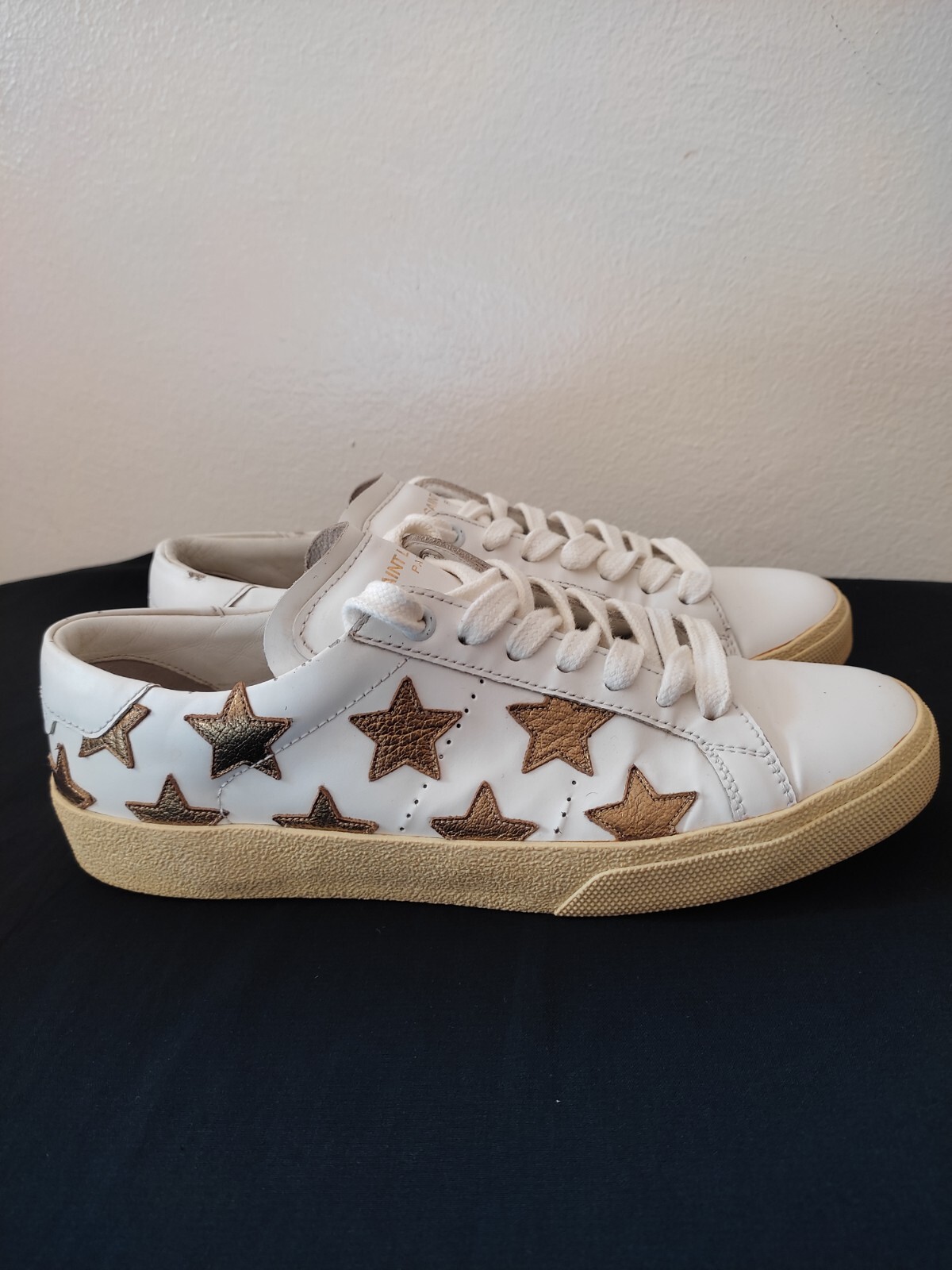 Sneakers basse Saint Laurent in pelle SL 06 stella EU 37