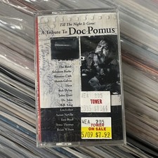 Various – Till The Night Is Gone: A Tribute To Doc Pomus Cassette SEALED 1995 x Various – Till The Night Is Gone: A Tribute To Doc Pomus Cassette SEALED 1995 x