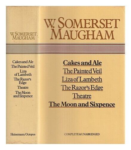 MAUGHAM, WILLIAM SOMERSET (1874-1965) Cakes and ale ; [and], The painted veil ; - Bild 1 von 1