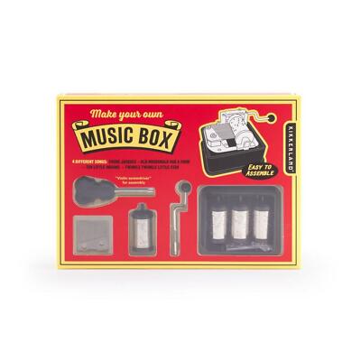 Kikkerland Spieluhr selber machen Kreativset Songs Vintage Geschenk
