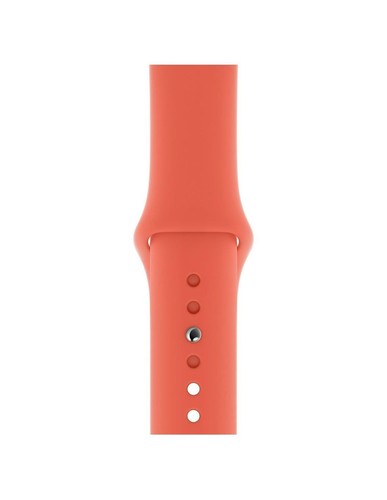 Originale Apple Orologio Sport Fascia Cinturino (42mm/44mm) - Clementina (Orange - Foto 3 di 7