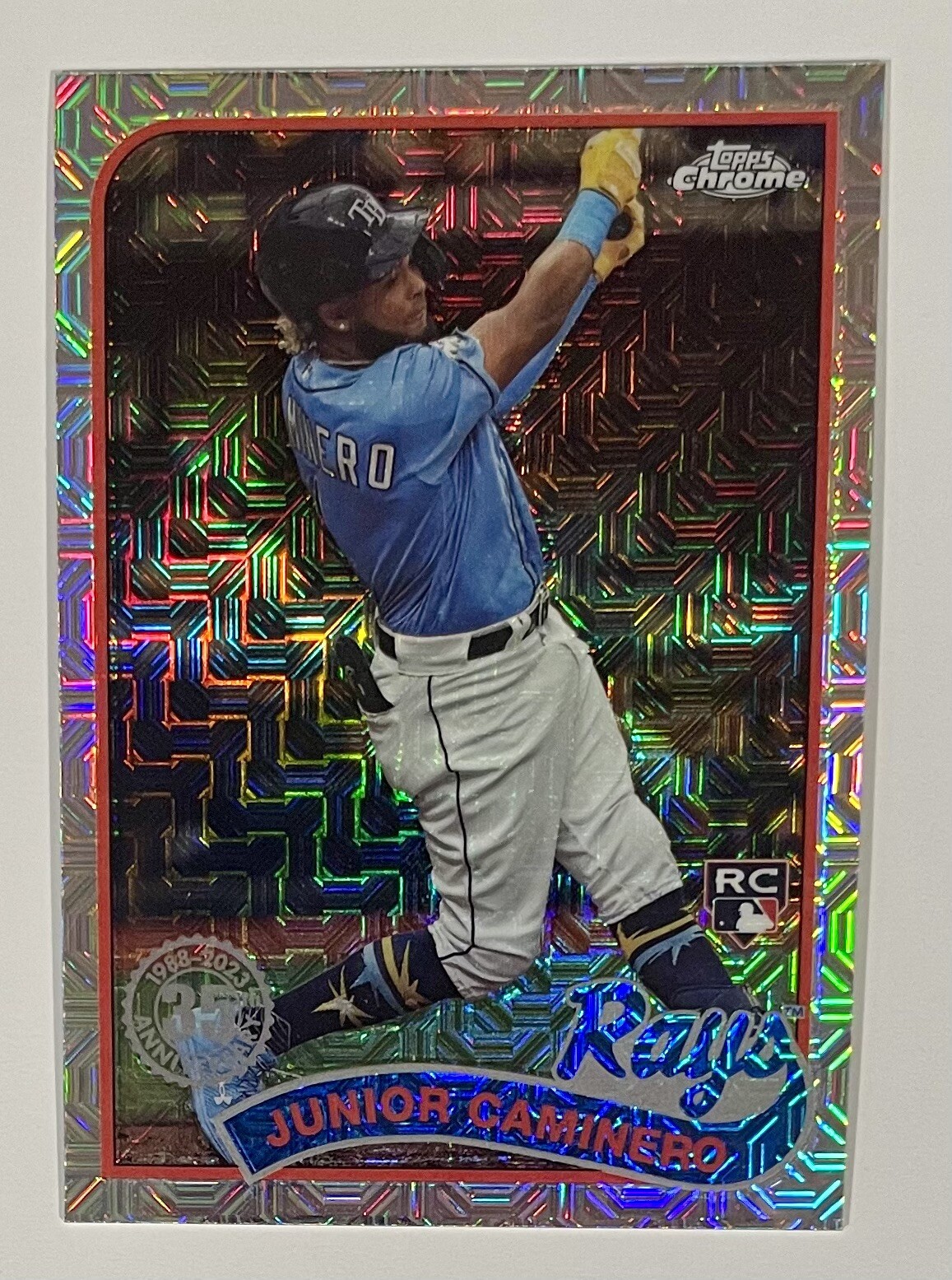 2024 Topps Series 1 - 1989 Topps Chrome Silver Pack #T89C-34 Junior Caminero