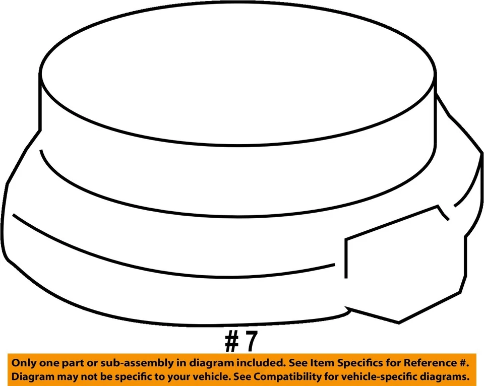 Крышка бака резервуара жидкости стеклоочистителя стиральной машины TOYOTA от оригинального производителя 8531633320 - Изображение 2 из 2