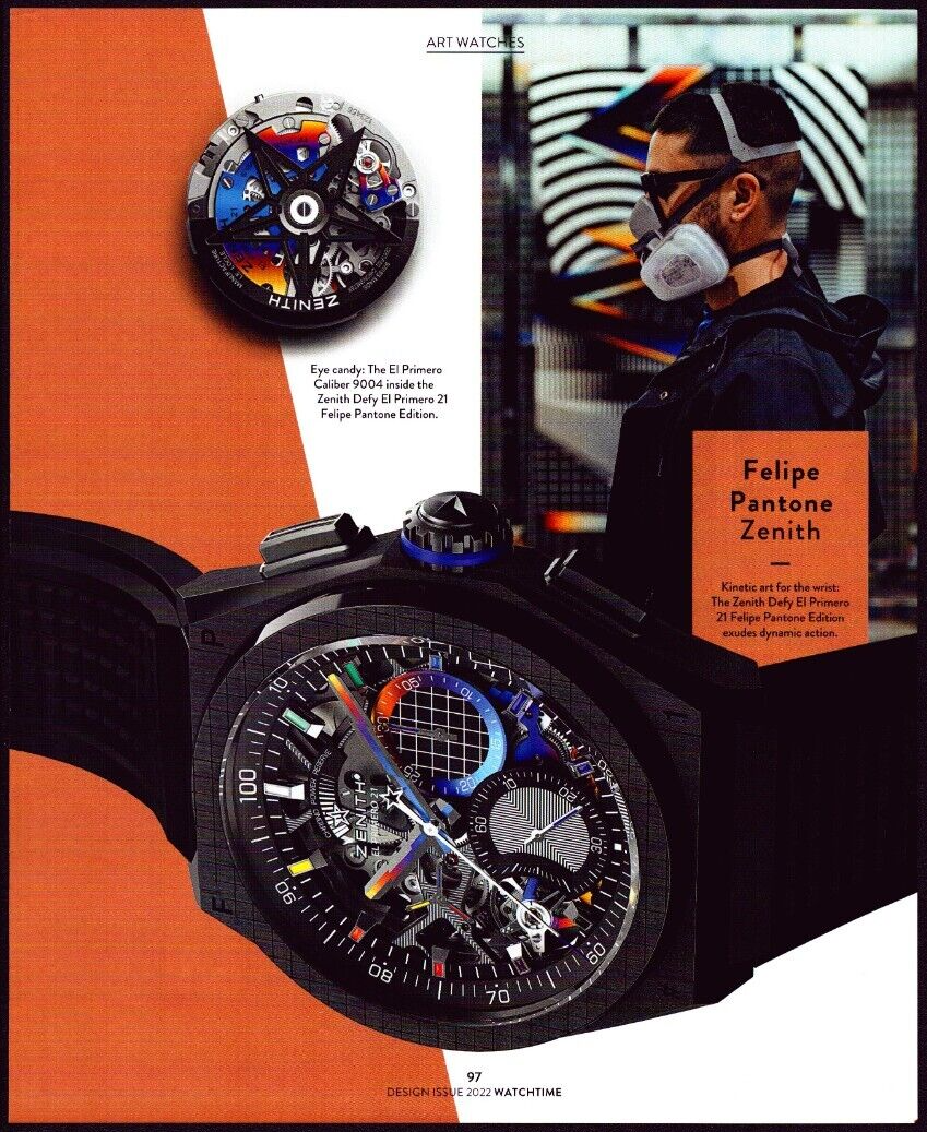 Limited Edition Defy El Primero 21 Felipe Pantone Edition 2022