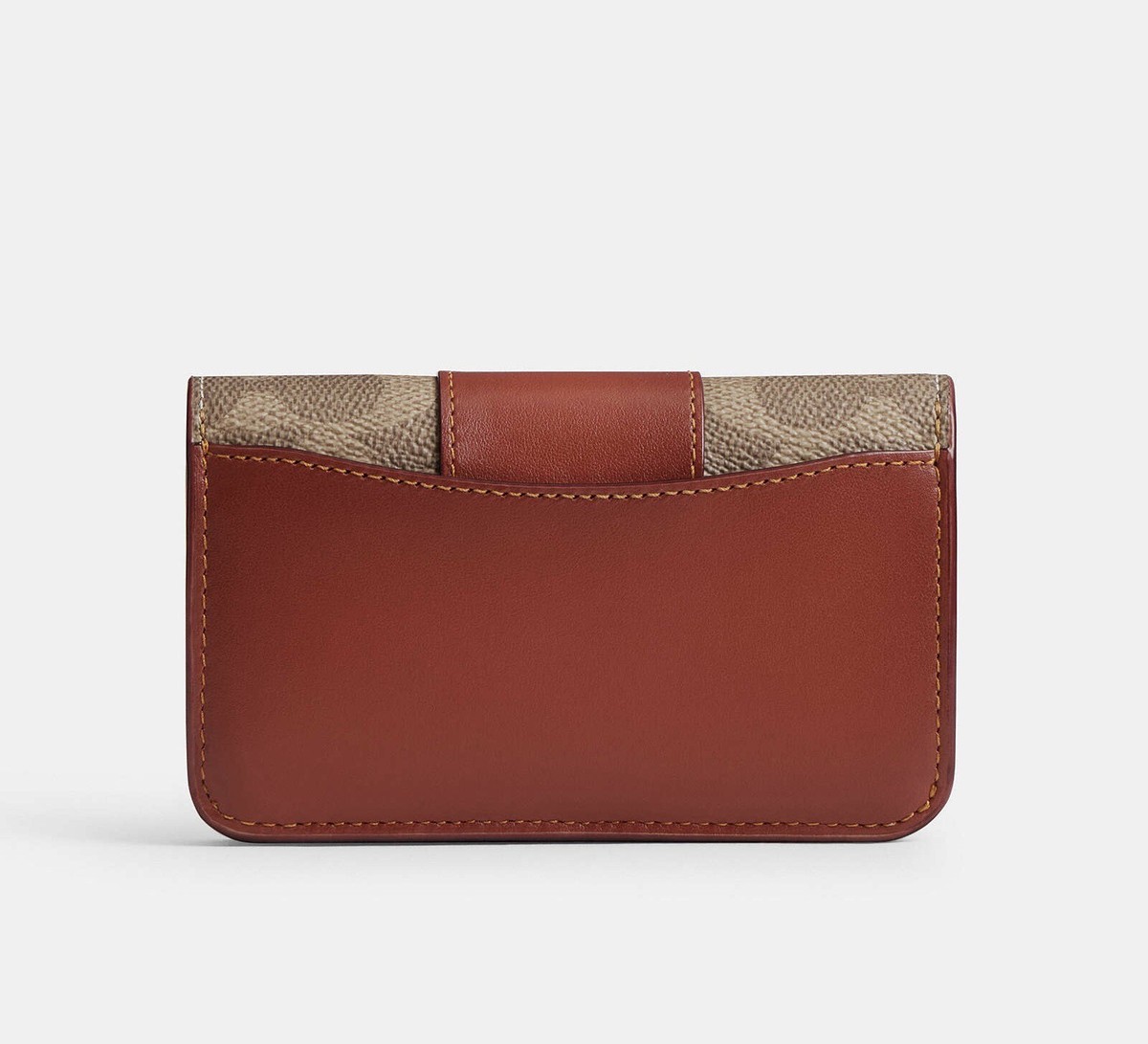 ◆Coach◆ Essential Slim Card Case CR542 B4XHG Coach Essential Slim Card Case In Signature Canvas CR542 NWT