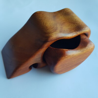 Fred Marilyn Bus Holz Box California Koa Art Schmuck Vintage 70er Handarbeit USA