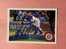 Wellington Castillo 2011 Topps IP Auto Autograph