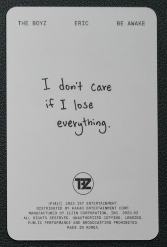 THE BOYZ Be Awake Roar 8th Mini Album Member Photocards POB QR Official - Picture 20 of 165