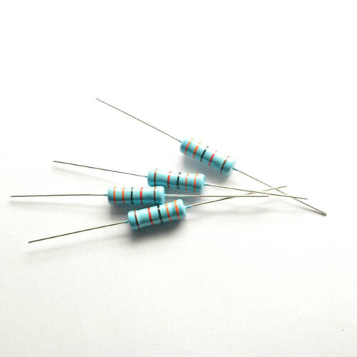 20Pcs 2W 2 Watt Metal Film Resistor ±1% 0.1 -0.91 Ω Ohm 0.1R- 0.91R 0.22R 0.47R - Picture 3 of 3
