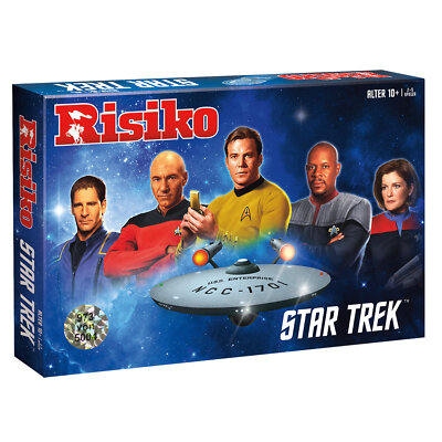 Risiko Star Trek Startrek Strategie Spiel Gesellschaftsspiel Brettspiel deutsch