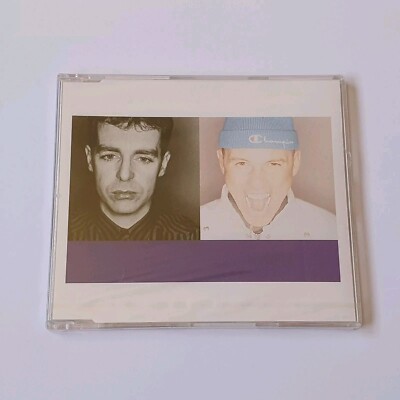 NEW Sealed Pet Shop Boys Jealousy Cover Misprint Withdrawn Maxi CD Single 