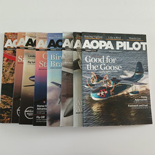 AOPA Pilot Lot of 8 Magazines Aviation Aircra...