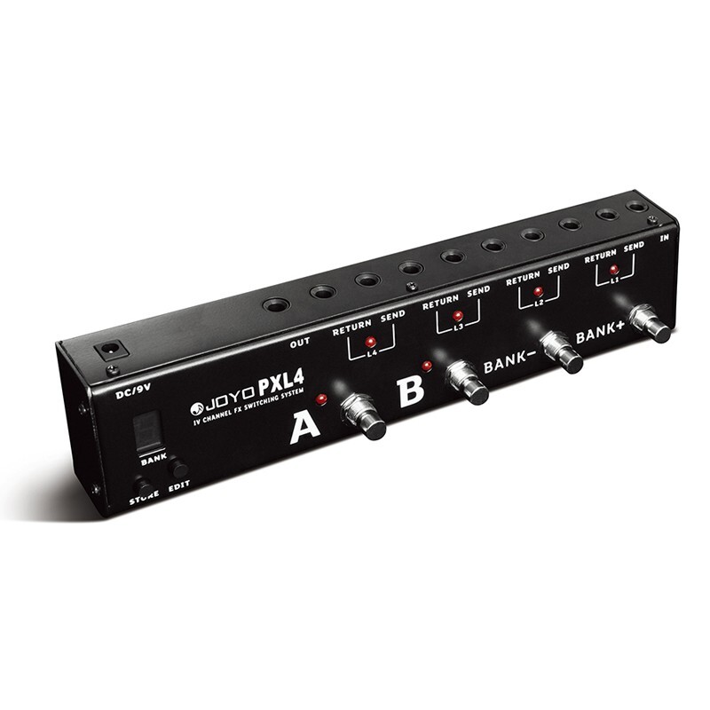 オイガツオ　JOYO PXL4 JOYO PXL4 Programable 4- Channel Looper Control Station FX Pedal