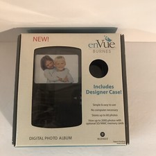 EnVue Burnes digital photo album 3.5" LCD screen Stores up to 60 photos
