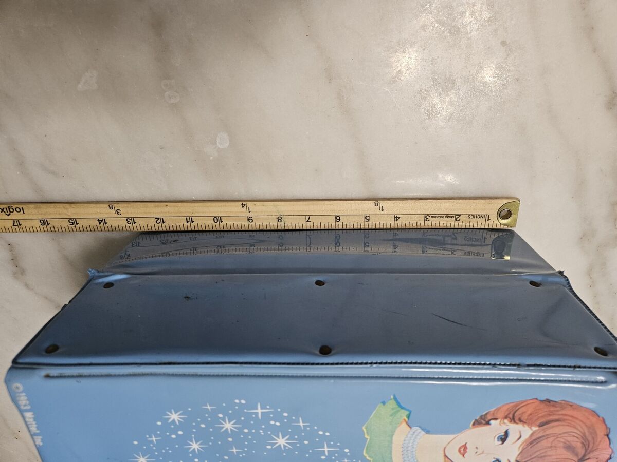 1963 Original Mattel BARBIE Doll Carrying Storage Case Blue 1963 Original Mattel BARBIE Doll Carrying Storage Case Blue