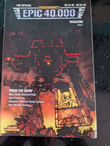 Rare Warhammer Epic 40k magazines, Nos 2,3,4,5,7 & Firepower No 2 - Picture 2 of 7