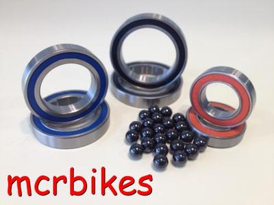 6805 6805N abgedichtete Fahrradlager Chrom/Edelstahl/Keramik 25 x 37 x 6 oder 7 mm