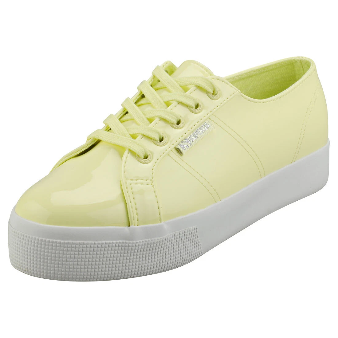 Superga 2730 Synleapastelw Womens Yellow Platform Sneakers eBay