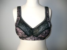 BH schwarz-rosa ohne Bügel von MISS MARY of Sweden Gr. 75 B  NEUWARE