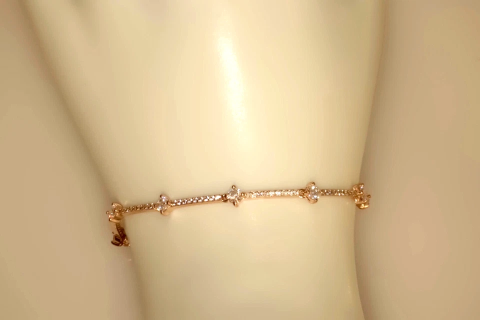 Pandora Armband Funkelnde Pavé-Stäbe Armband roségold, 18 cm 589217C01-18 - Bild 2 von 4