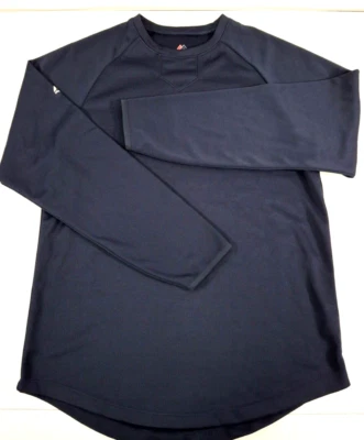 Majestic 1394 Tech Fleece Men's Baseball Pullovers-Navy Various Sizes