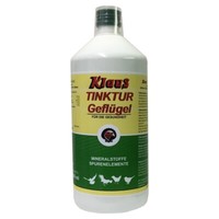Klaus Tinktur FüR GeflüGel 1 L Vitamine FüR HüHner GäNse Enten Fasanen Und Puten