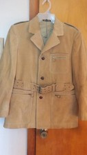 Herman Phillips Vintage 1970 Beige Corduroy Coat NWT Size 42