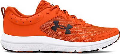 Under Armour Men's Charged Assert 10 Running Shoes in Team Orange