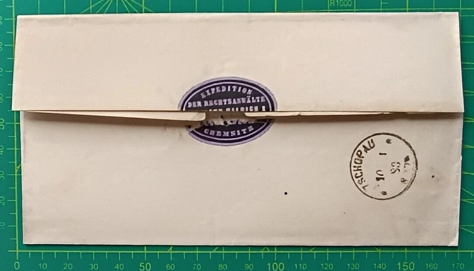 Alemania Carta Portada 1883, Expedición Polar Internacional a Point Barrow, Alaska Foto 4 de 4