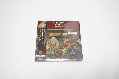 Marvin Gaye - Mini LP CD 3 Titles Set + I Want You Promo Box Paper Sleeve Japan - Picture 7 of 11
