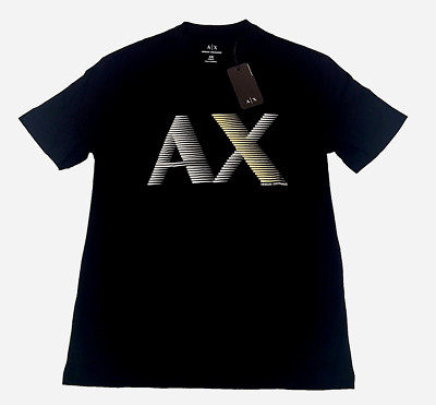 Armani Exchange ブラック Tシャツ Sサイズ Armani Exchange T-shirt Color Black Size XS (ORIGINAL WITH