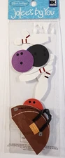 Bowling Pins Bag Balls  Jolee's By You 3D Stickers 2010