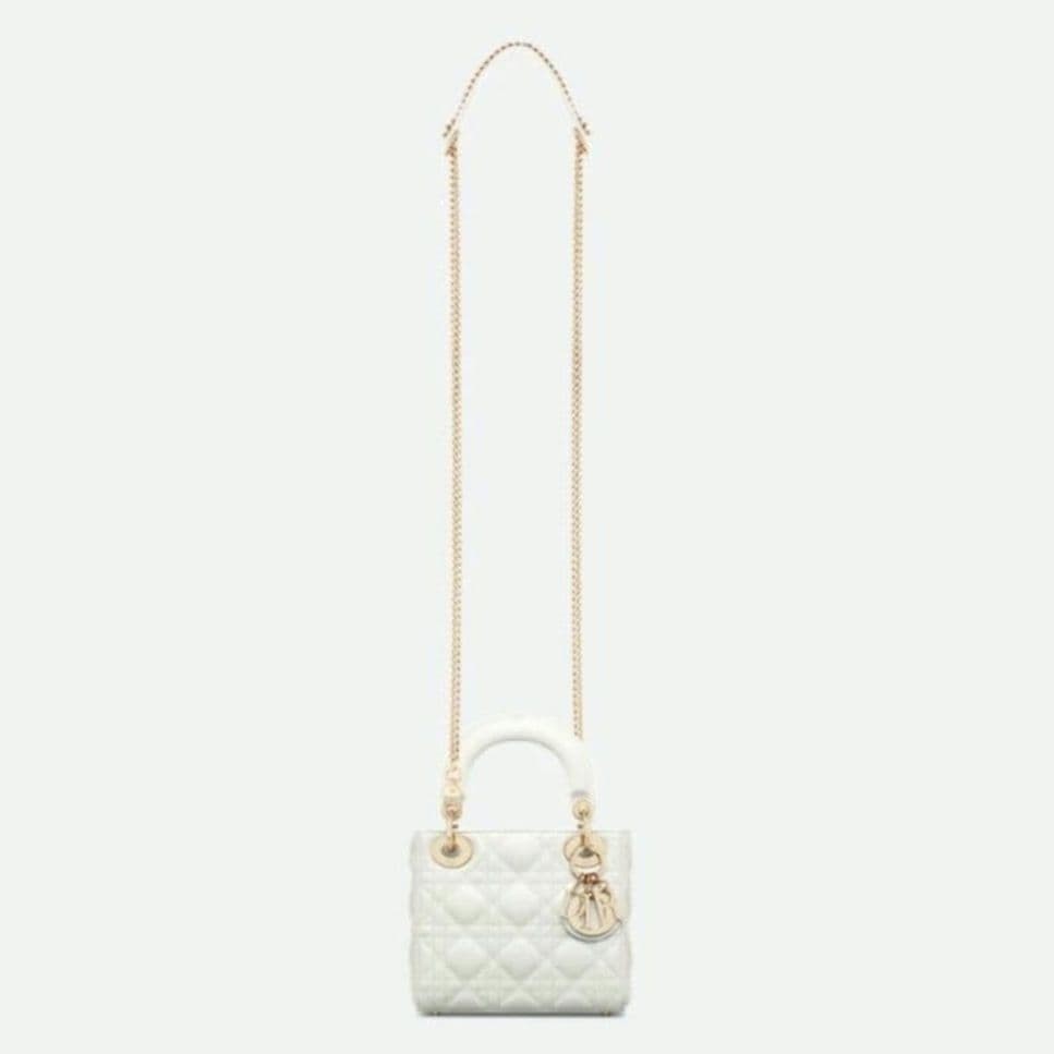 [New and unused] Christian Dior Lady Dior Mini Bag image 4