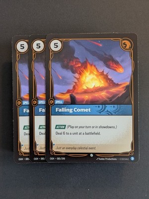 Riftbound - 3x Falling Comet - Playset