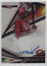 2022 Bowman's Best of Refractor Yerlin Confidan #B22-YC Auto 1cx3