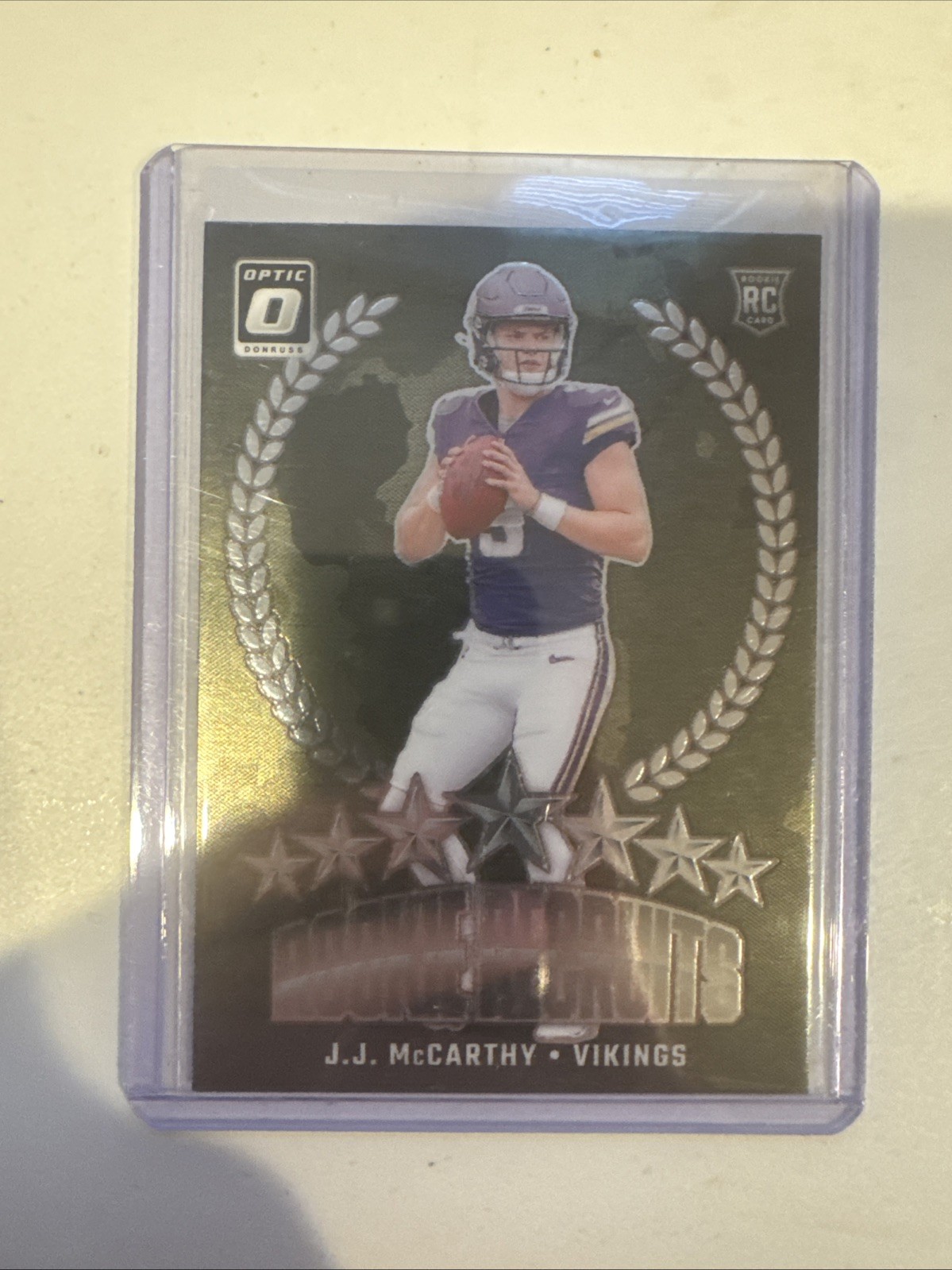 2024 Panini Donruss Optic - Rookie Recruits J.J. McCarthy #11 (RC) #2526