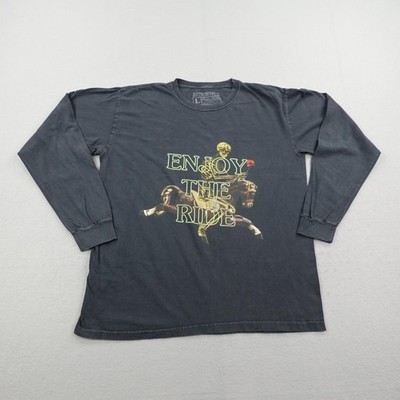 Astroworld Shirt Mens Large Black Enjoy The Ride Travis Scott Hip Hop Festival