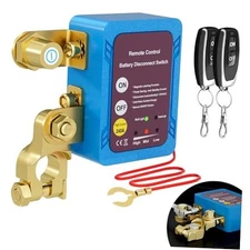 Remote Battery Disconnect Switch 12V/24V 240A Kill Switch Automatic Power Shut 