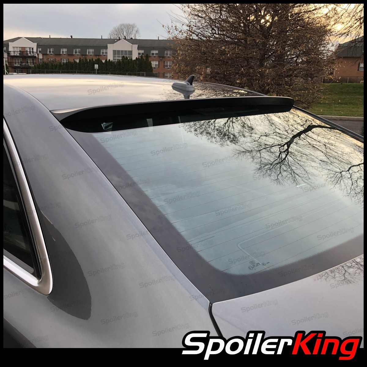 Rear Roof Spoiler Window Fits Maserati Quattroporte 2014-2024 SpoilerKing 284R