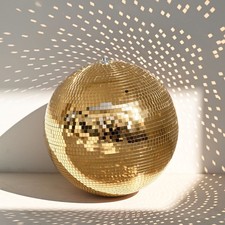 Yescom 20" Large Disco Ball Mirror Big Hanging Glass for Party Events Wedding