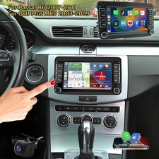 7" Android 13 Car Stereo Radio GPS Navi MP5 For Golf Plus MK5 2003-2009 CarPlay