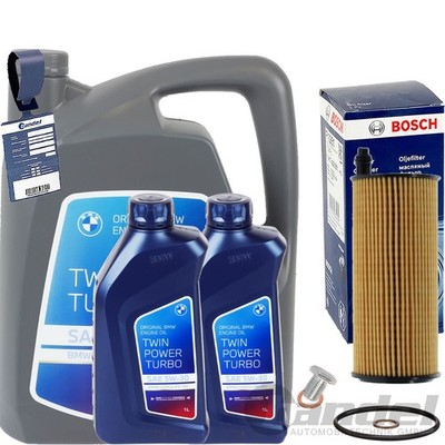 BOSCH ÖLFILTER+ORIGINAL OE BMW 5W30 passend für BMW X3 F25 s/x Drive 18d 20d 30d