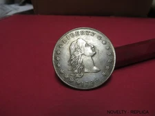 USA REPLICA COIN FLOWING HAIR DOLLAR 1796