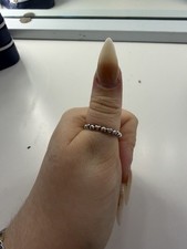 Pandora Chain Of Hearts Ring 54