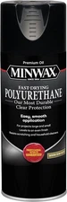 "Minwax Polyurethane Spray Protective Wood Finish Clear Semi-Gloss 11.5 oz. "