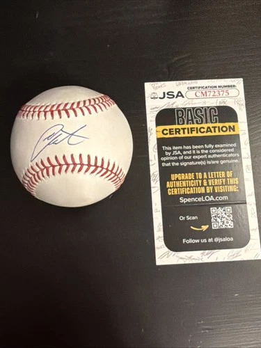 Shotaro Morii Signed ROMLB Baseball Athletics RC Autograph JSA certified Auth