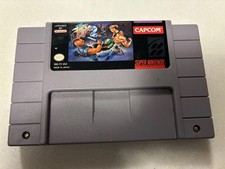 Final Fight 2 II Super Nintendo SNES Authentic Cartridge Tested And Working