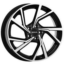 Alufelgen MAK KASSEL 17" 7J 5x114.3 ET 45 64.1 BLACK MIRROR