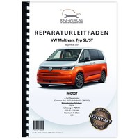 Vw Multivan Sl St 21> 4-Zyl 2,0L Dieselmotor Tdi 150 Ps Reparaturanleitung